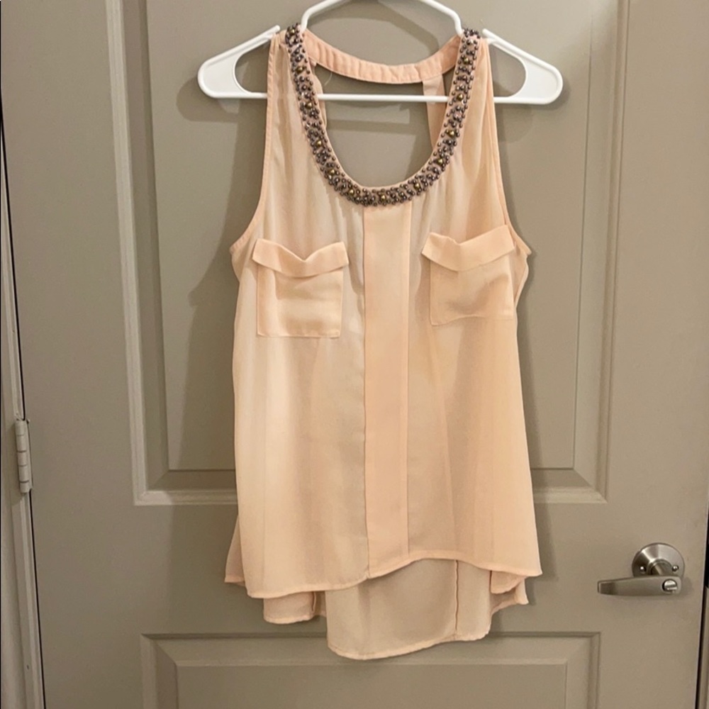 Beaded high low top